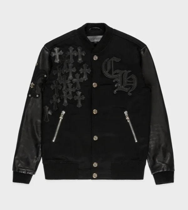 Chrome Hearts Varsity Letterman Jacket