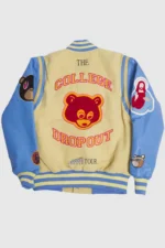 College Dropout We Dont Care Varsity Jacket