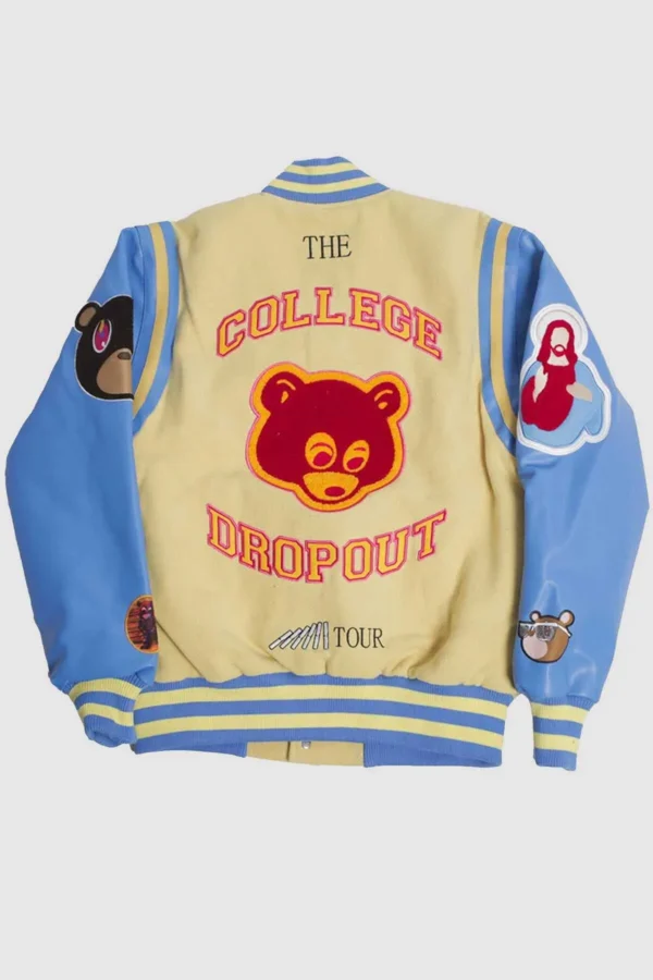College Dropout We Dont Care Varsity Jacket