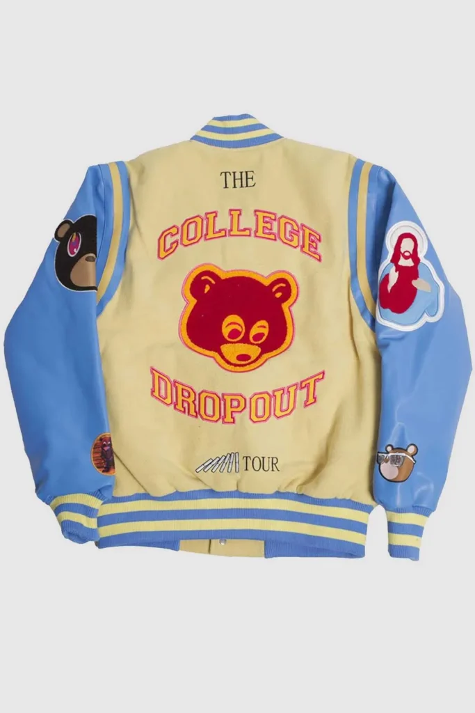 College Dropout We Dont Care Varsity Jacket