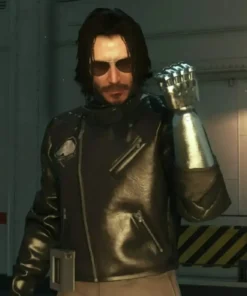 Cyberpunk 2077 Johnny Silverhand Leather Jacket