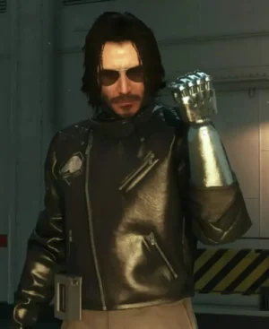 Cyberpunk 2077 Johnny Silverhand Leather Jacket