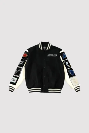 Daft Punk Unisex Letterman Varsity Jacket