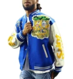 Damar Hamlin Super Bowl Varsity Jacket