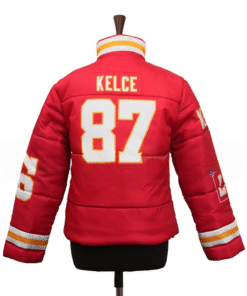 Taylor Swift Kelce 87 Chiefs Puffer Jacket
