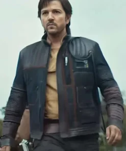 Diego Luna Andor S02 Leather Jacket