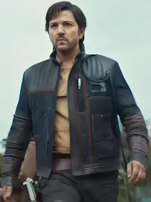 Diego Luna Andor S02 Leather Jacket