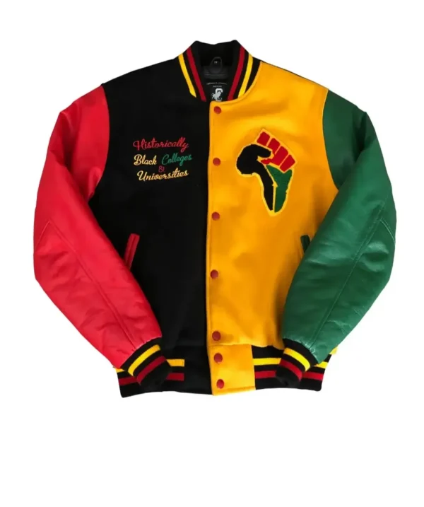 Donovan Mitchell HBCU Pride Varsity Jacket
