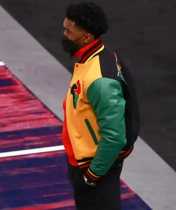 Donovan Mitchell HBCU Pride Varsity Jacket