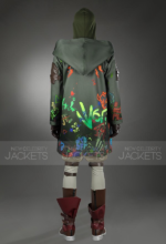 Ekko Arcane Tv Series Green Hooded Jacket