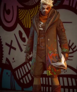 Ekko Arcane Tv Series Green Hooded Jacket