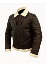 Fallout 4 Bomber Leather Brown Jacket