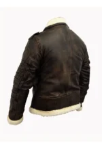Fallout 4 Bomber Leather Brown Jacket