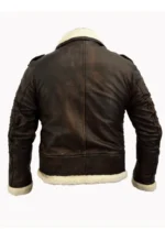 Fallout 4 Bomber Leather Brown Jacket