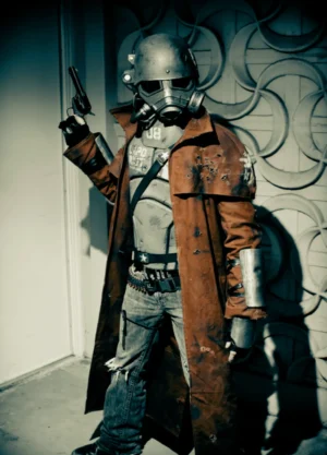 Fallout 4 New Vegas Ranger Duster Brown Coat