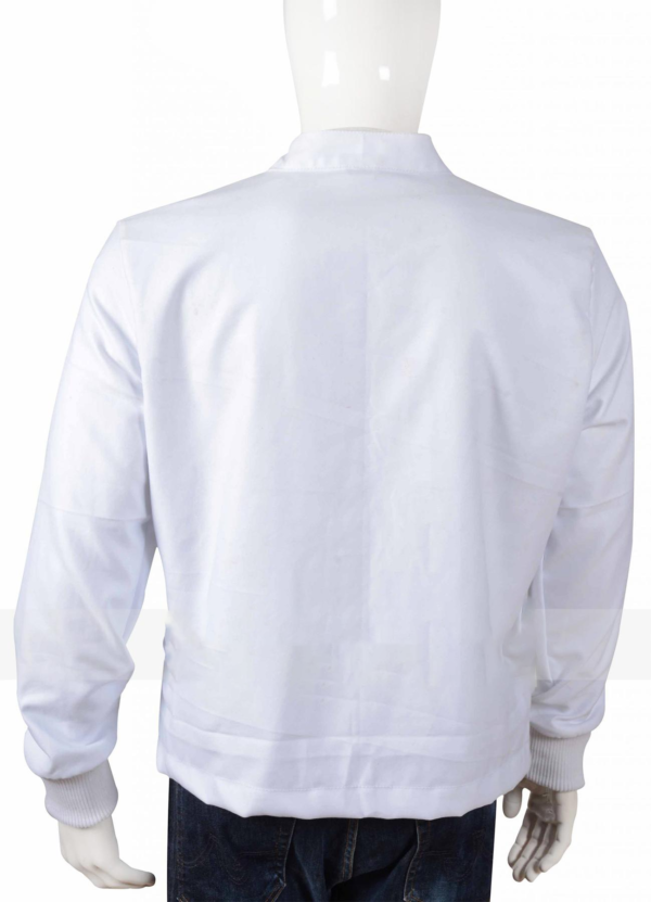 Ford vs Ferrari Christian Bale White Jacket