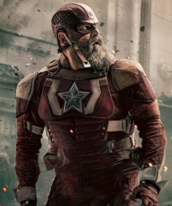 Thunderbolts 2025 Red Guardian Jacket