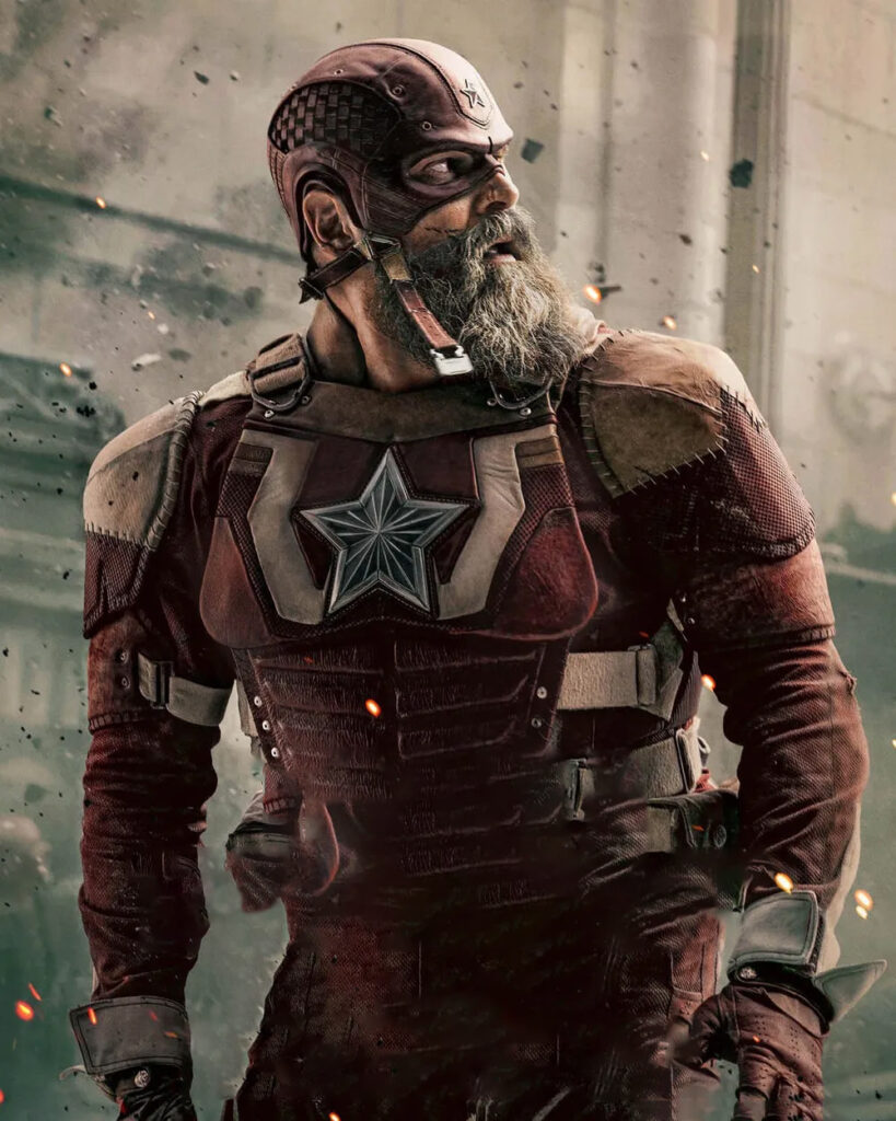 Thunderbolts 2025 Red Guardian Jacket