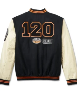 Harley Davidson 120th Anniversary Wool Varsity Jacket