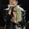 Harry Styles Leather Blazer