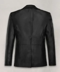 Harry Styles Leather Blazer