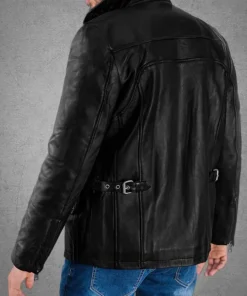 Jensen Ackles Supernatural Black Leather Jacket