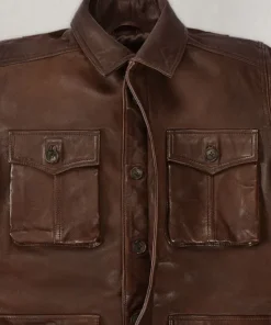 Jensen Ross Ackles Supernatural Season 7 Leather Jacket
