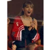 Taylor Swift Chiefs Red and Black Windbreaker Jacket