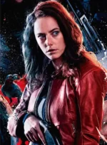 Kaya Scodelario Resident Evil Leather Jacket