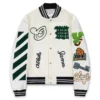 Lebron James Off White Varsity Jacket