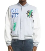 Lil Durk off-White Varsity Jacket