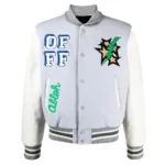 Lil Durk off-White Varsity Jacket