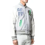Lil Durk off-White Varsity Jacket