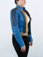 Lucy Fallout Vault 33 Leather Jacket