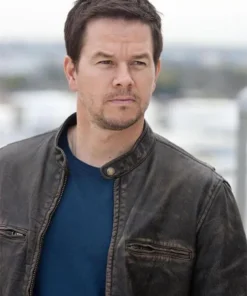 Mark Wahlberg Contraband Leather Jacket