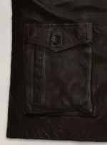 Mens Ross Ackles Supernatural S07 Leather Jacket