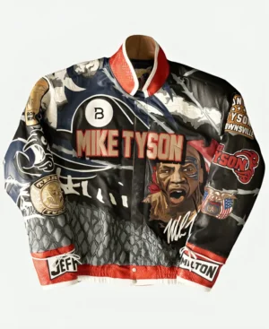 Iron Mike Tyson Leather Jacket
