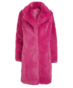 Miss Americana Taylor Swift Fur Pink Coat