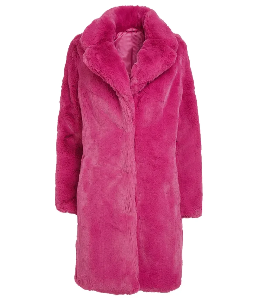 Miss Americana Taylor Swift Fur Pink Coat