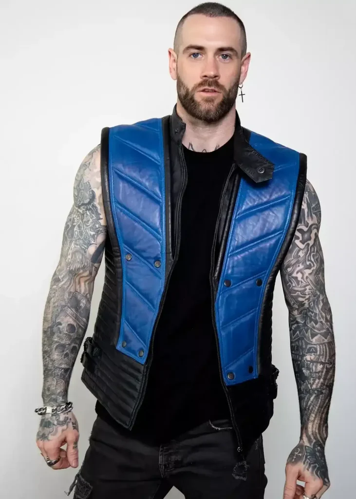 Mortal Kombat Sub-Zero Blue Jacket