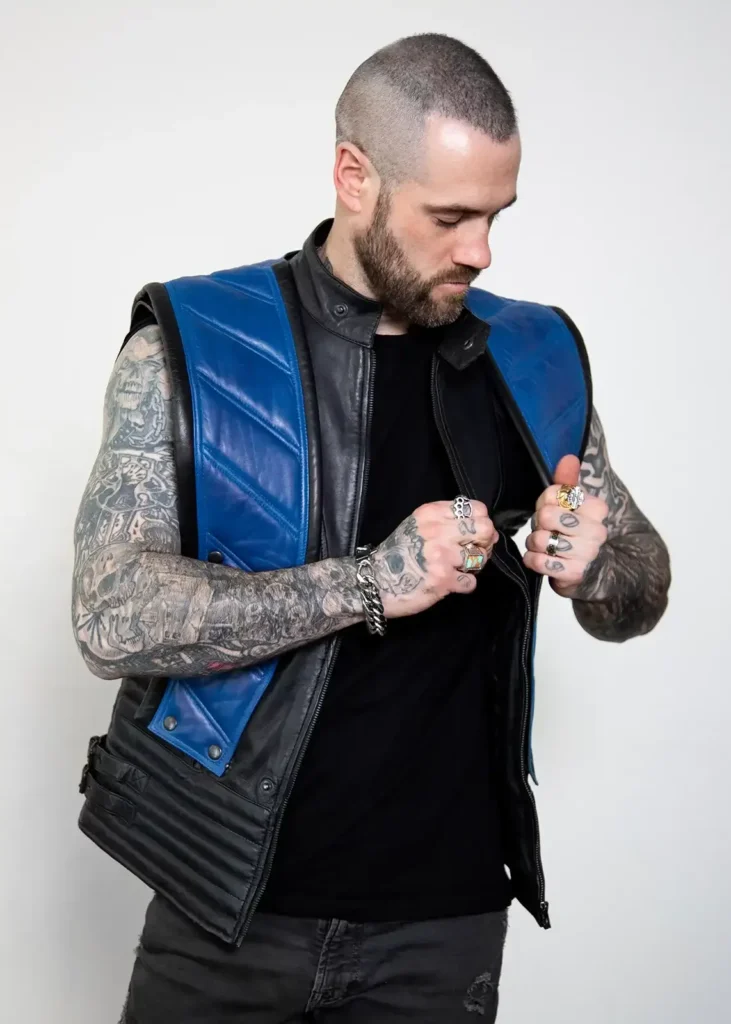 Mortal Kombat Sub-Zero Blue Jacket