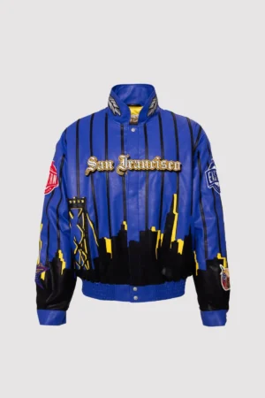 NBA All-Star 2025 San Francisco Bay Area Leather Jacket