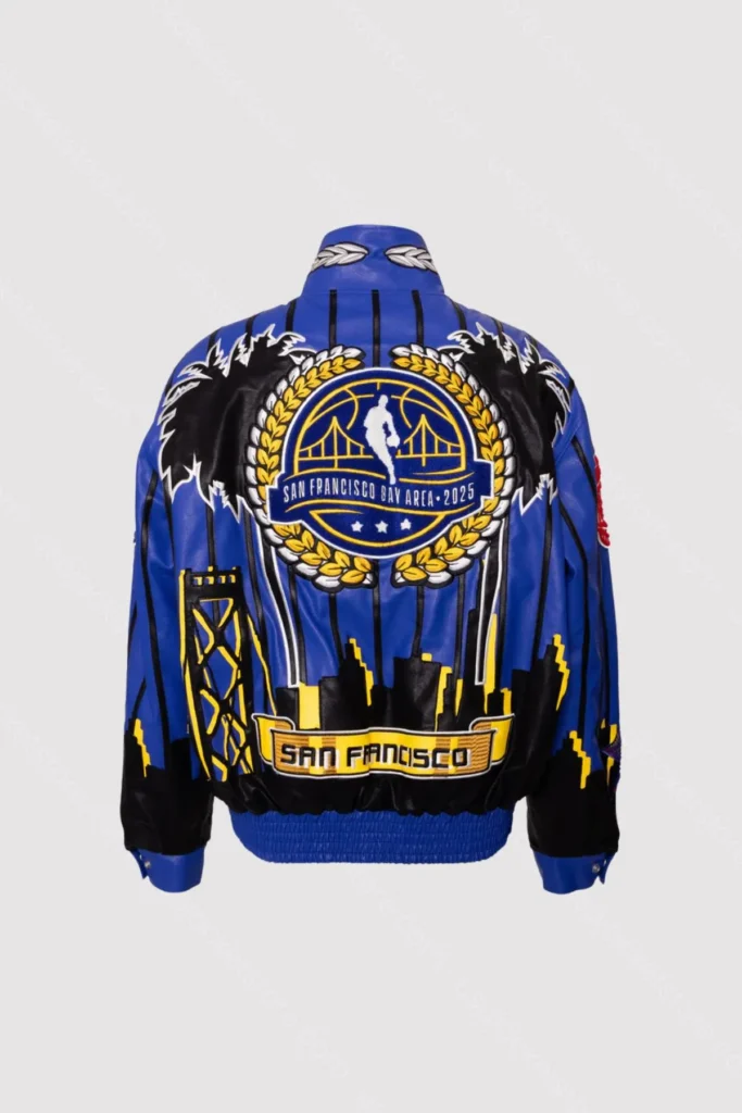 NBA All-Star 2025 San Francisco Bay Area Leather Jacket