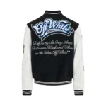 Off-White Black and White Varsity Jacket