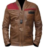 Star Wars Finn Distressed Brown Jacket