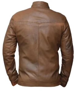 Star Wars Finn Distressed Brown Jacket