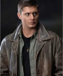 Supernatural Dean Winchester Leather Trench Coat