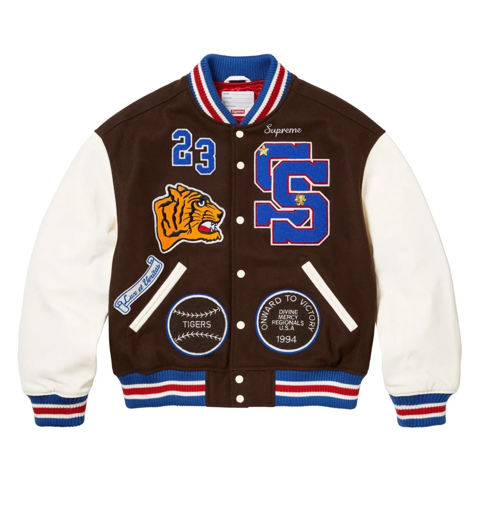 Supreme Tiger Varsity Jacket