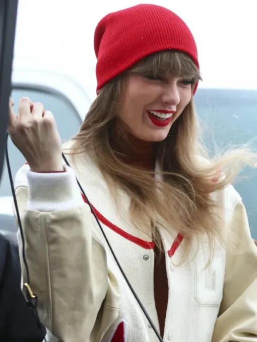 Taylor Swift Blank Canvas Project X Kilo Kish Bouclé Varsity Jacket