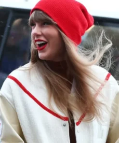 Taylor Swift Blank Canvas Project X Kilo Kish Bouclé Varsity Jacket